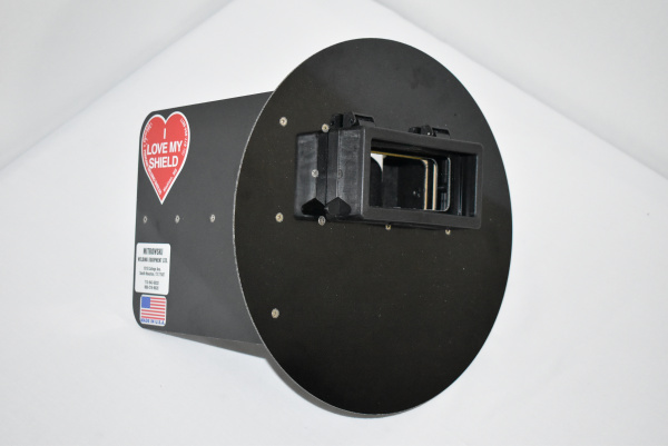 Wendy's Pancake Hood With Flip Lens - Left Handed - Black [PH01BLF]